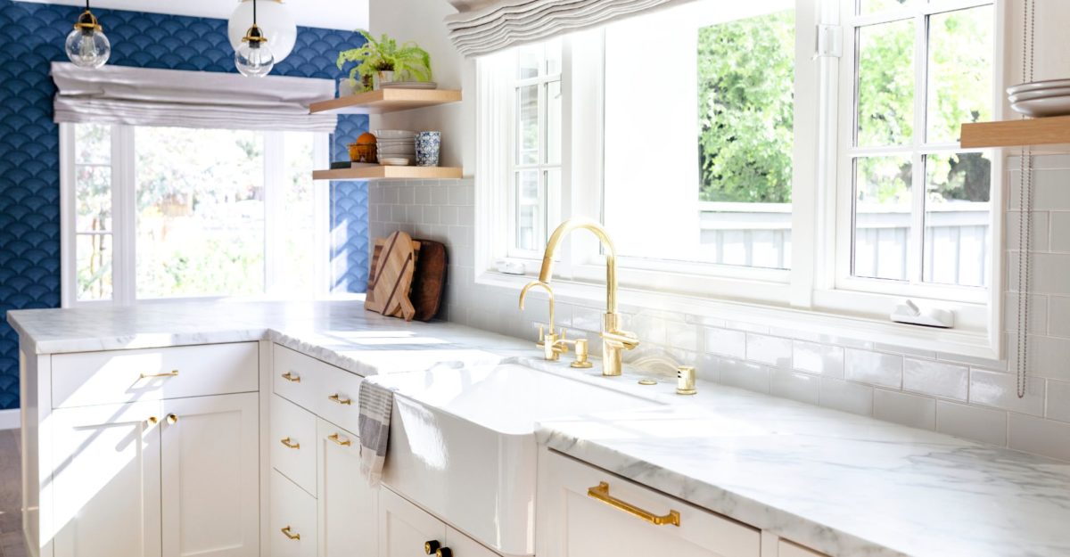 a clean kitchen