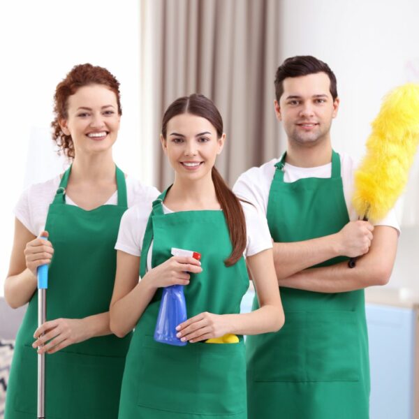 cleaning people